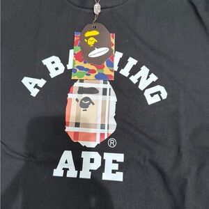 Bape Black Short Sleeve Tee